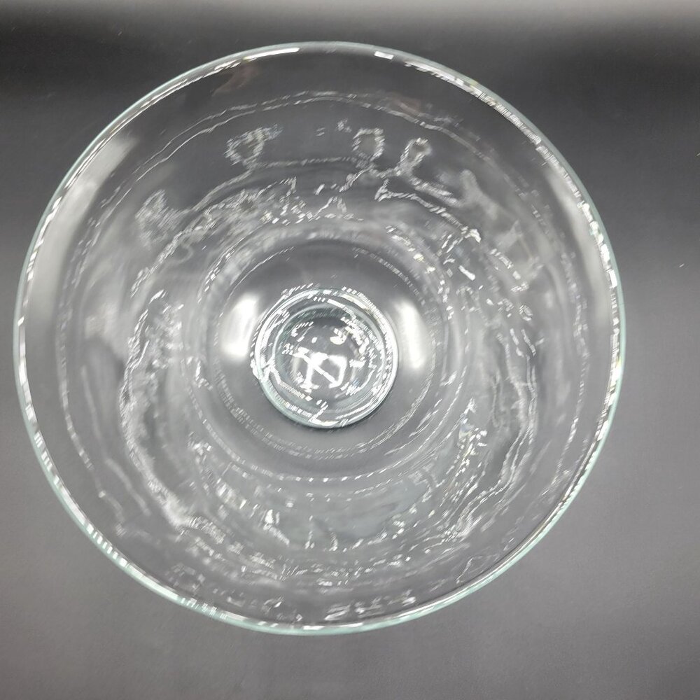 Vintage Indiana Clear Glass 3-Piece Chip N Dip Bowl Set MCM Design - Picture 5 of 11